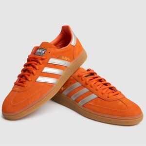 🧡 Adidas Handball Spezial Orange Silver 🧡